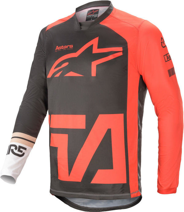 ALPINESTARS 骑行衣 Racer Compass Motocross Jersey Black/Red