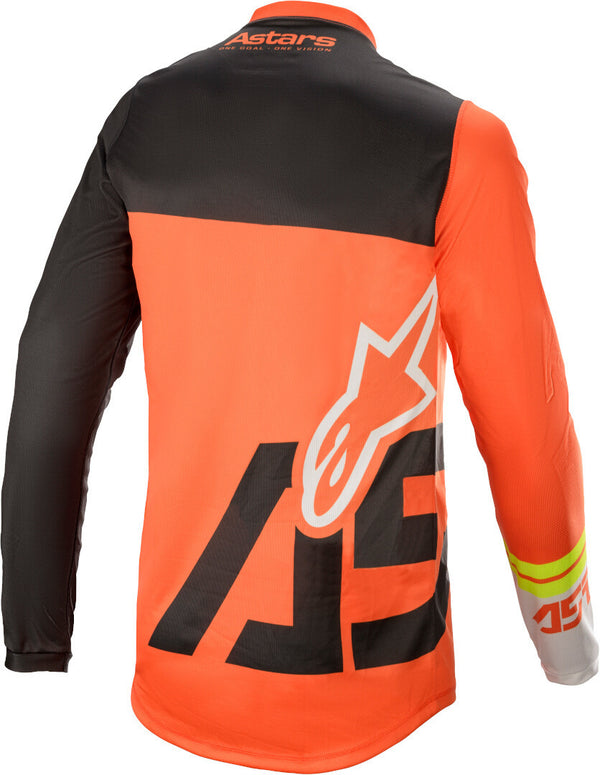 ALPINESTARS 骑行衣 Racer Compass Motocross Jersey Orange/Grey