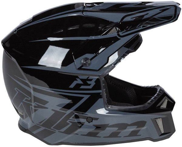 KLIM  头盔 Klim F3 Stark Motocross Helmet Grey/Black