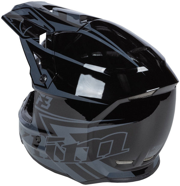 KLIM  头盔 Klim F3 Stark Motocross Helmet Grey/Black