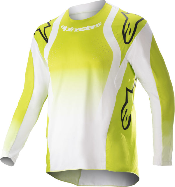 ALPINESTARS  Racer Push Youth Motocross Jersey White/Yellow