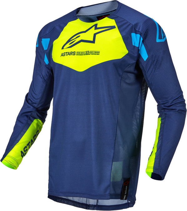 ALPINESTARS  Racer Factory Youth Motocross Jersey Dark Blue/Yellow