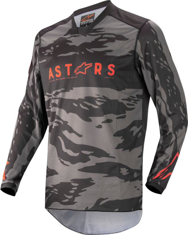 ALPINESTARS  Racer Tactical Youth Motocross Jersey Black/Grey/Red