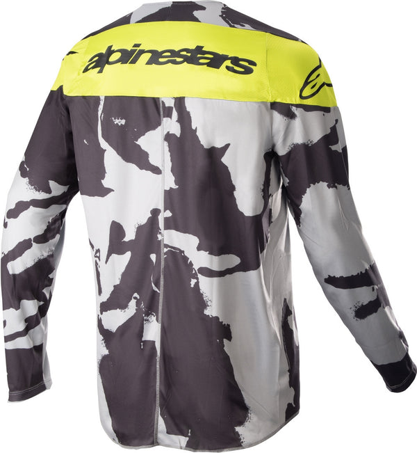 ALPINESTARS  Racer Tactical 2023 Youth Motocross Jersey Grey/Yellow