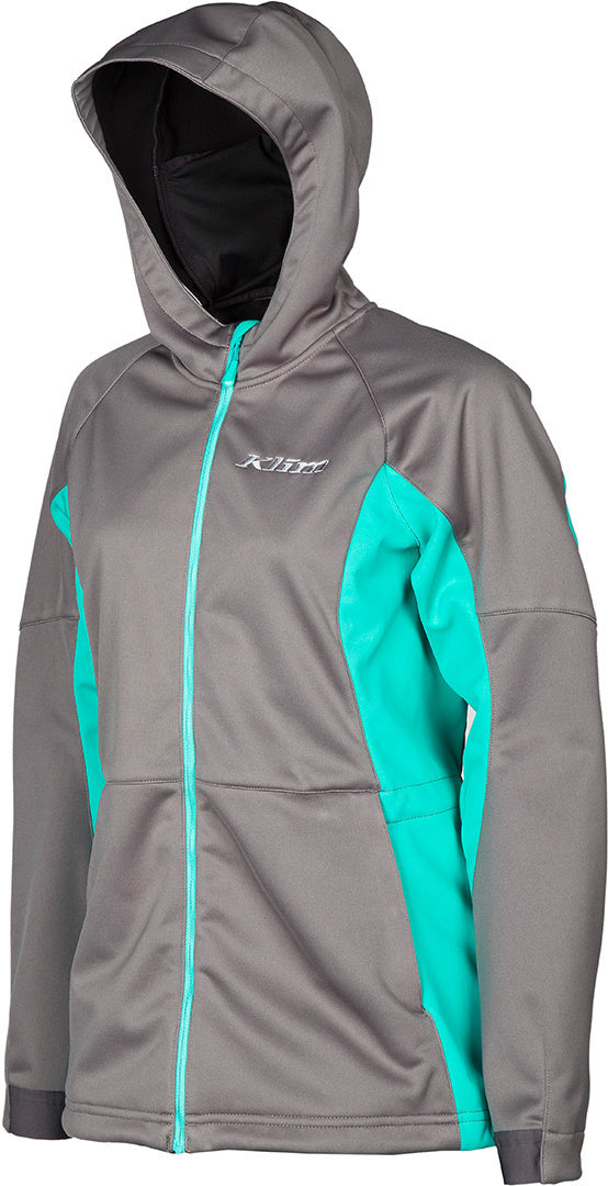 Klim Evolution Ladies Hoodie Aqua Blue