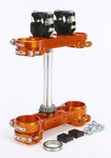 XTRIG 车把 ROCS TECH CLAMP SET 橙 KTM 20MM