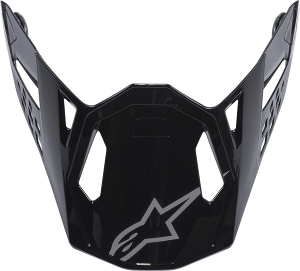 头盔附件 S-M10 Solid Visor Black Gloss