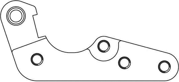 GALFER 刹车 280 TSUNAMI BRACKET ONLY