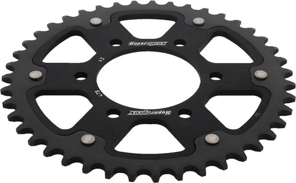 SUPERSPROX 链轮 REAR STEALTH SPROCKET ALU/STL 43T-520 黑 KAW