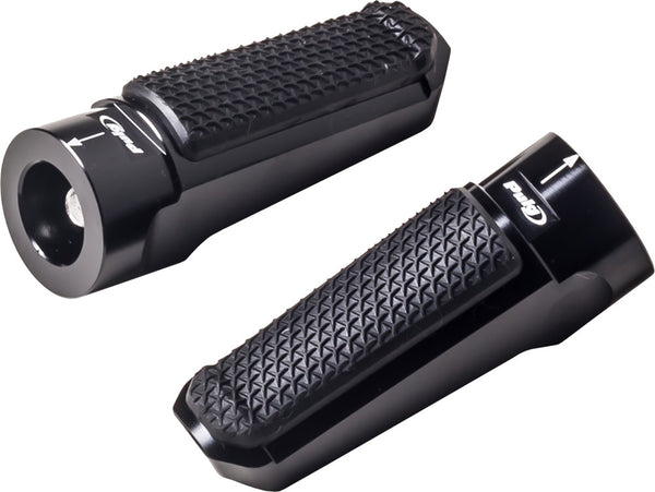 PUIG 脚踏/换挡杆/脚刹 FOOTPEGS RACING RUBBER 黑