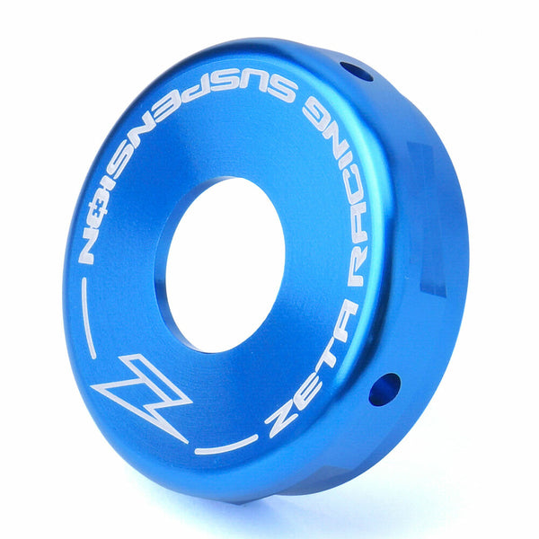 Zeta 铝合金配件 Husqvarna R-Shock End Cap Blue