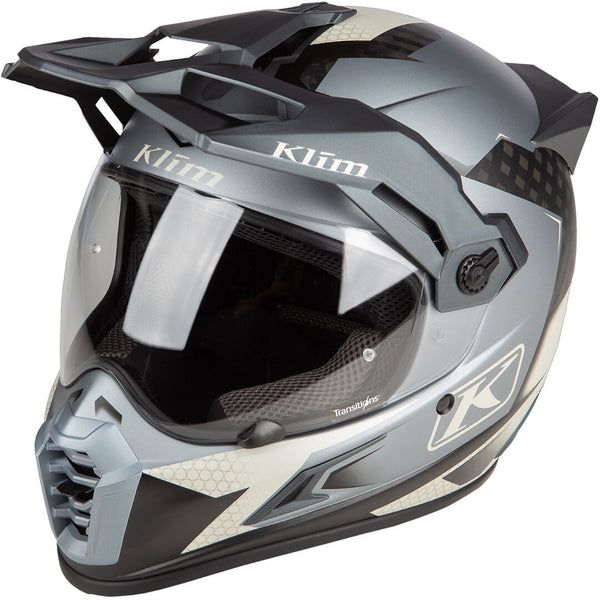 KLIM  头盔 Klim Krios Pro Charger Motocross Helmet Gray Matt
