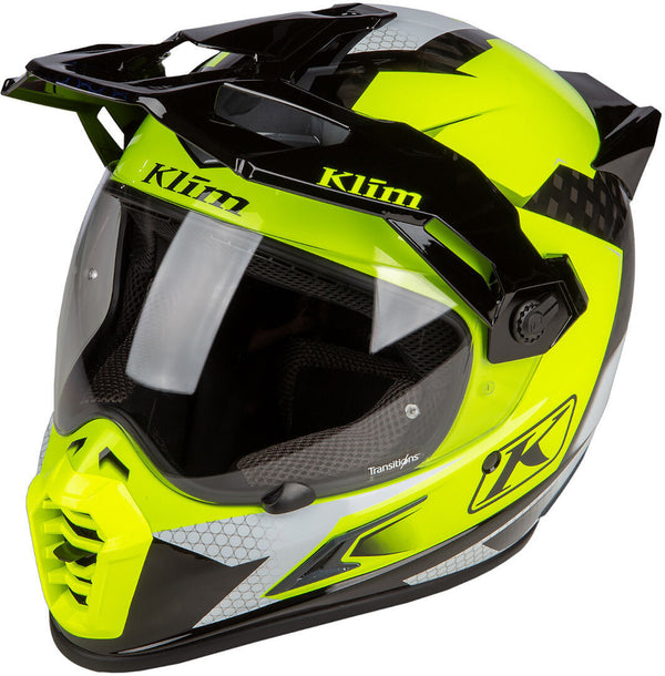 KLIM  头盔 Klim Krios Pro Charger Motocross Helmet Black/Neon Yellow