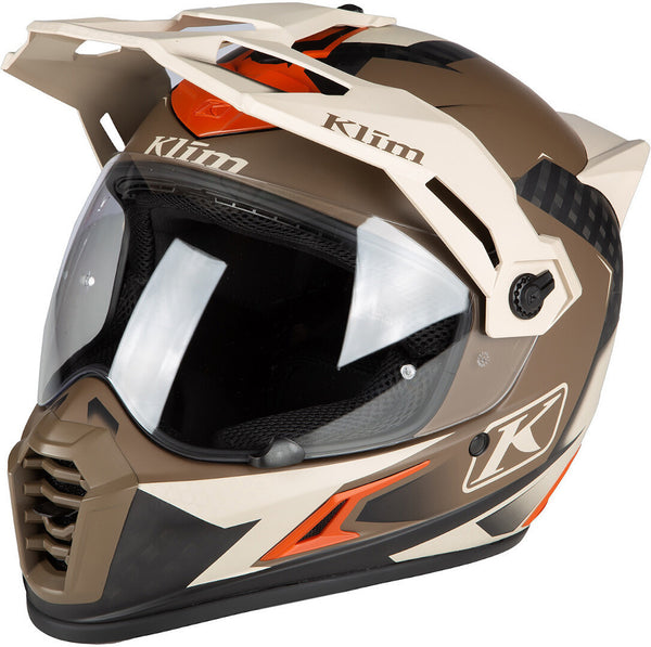 KLIM  头盔 Klim Krios Pro Charger Motocross Helmet Brown Matt