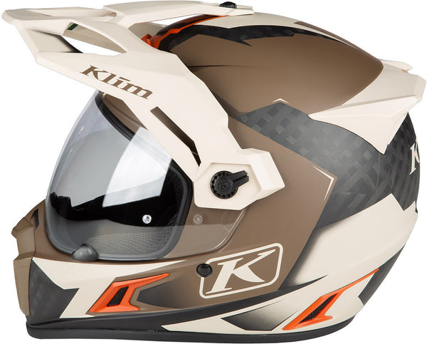 KLIM  头盔 Klim Krios Pro Charger Motocross Helmet Brown Matt