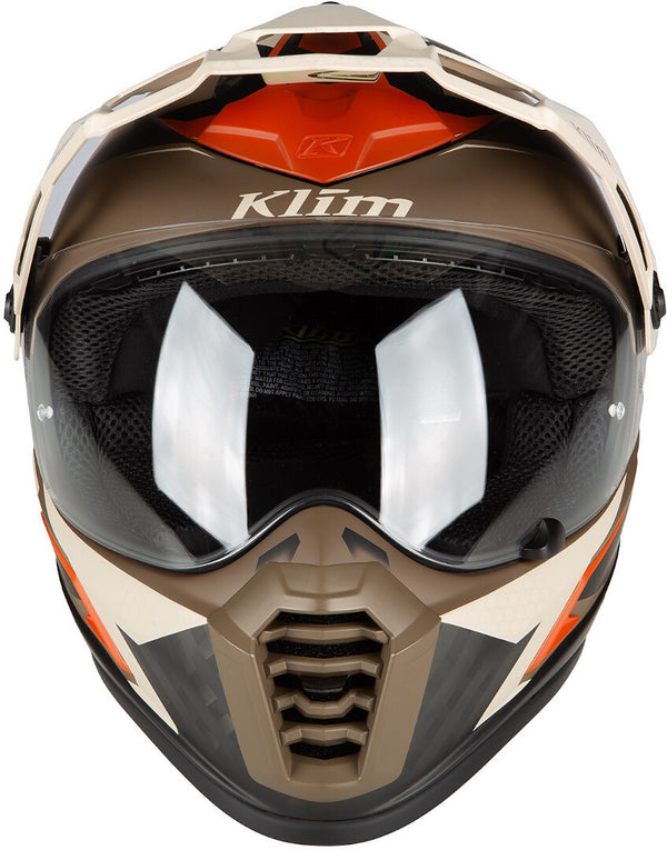 KLIM  头盔 Klim Krios Pro Charger Motocross Helmet Brown Matt