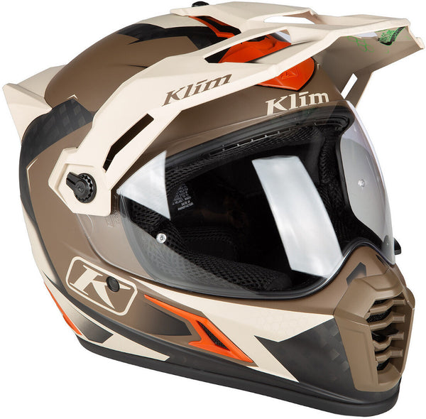 KLIM  头盔 Klim Krios Pro Charger Motocross Helmet Brown Matt
