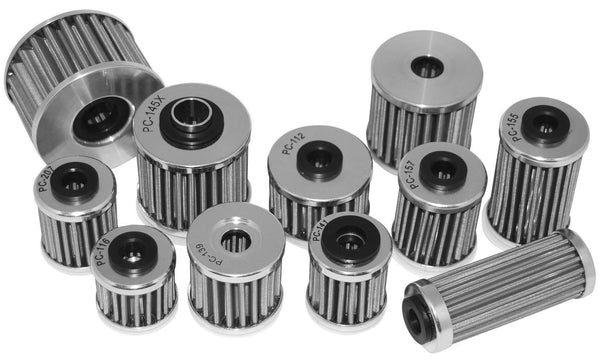 PCRACING 油滤 FLO REUSABLE 钢制 OIL FILTER