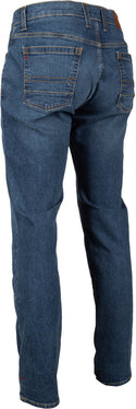 Klim K Forty 3 Tapered Stretch Denim Motorcycle Jeans Blue