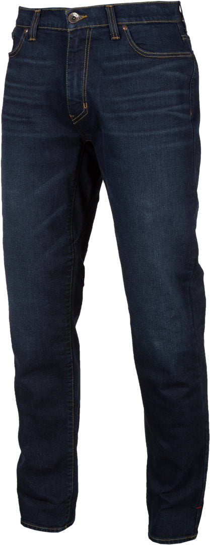 Klim K Forty 3 Tapered Stretch Denim Motorcycle Jeans Dark Blue