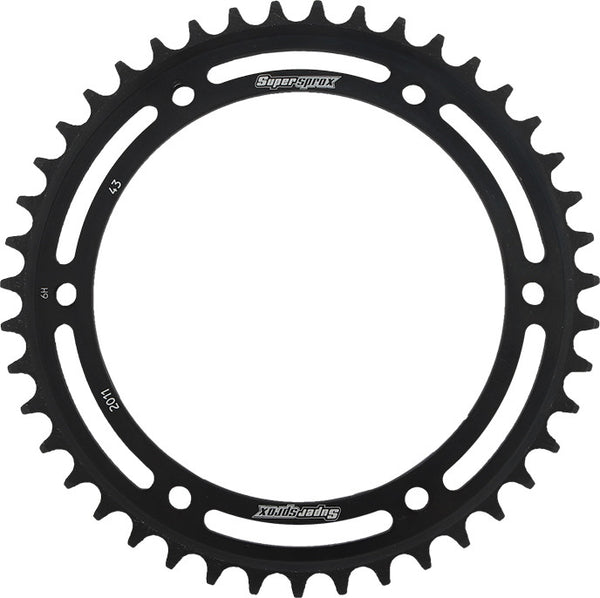 Supersprox 后链轮 Rear Sprocket Steel 43T-530 BLK TRI