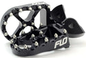 Flo Motorsports 脚踏 Pro Series Foot Pegs Black Cobra