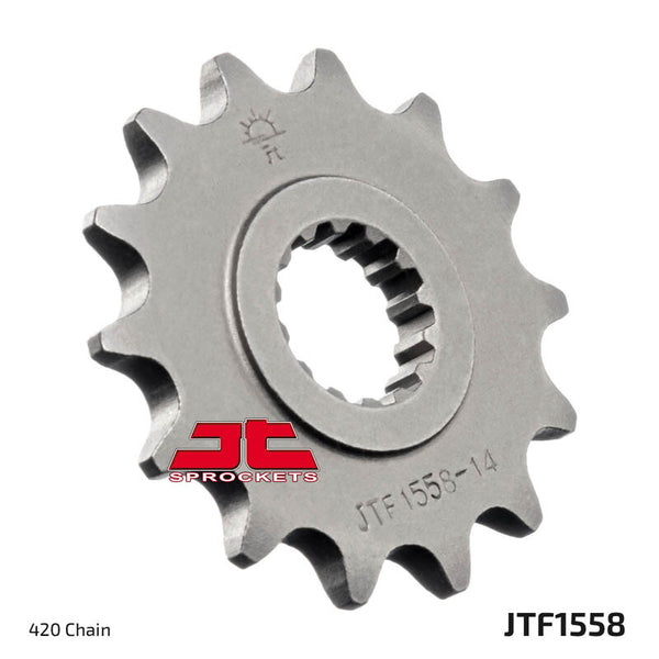 Jt 前链轮 Yamaha Front CS Sprocket Steel 14T-420 YAM