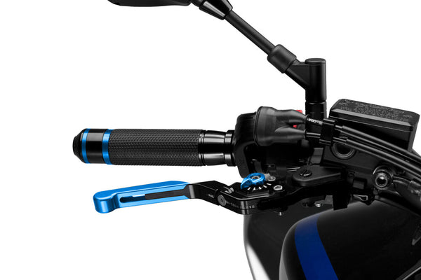 PUIG 手柄/牛角 LEVER BRAKE EXTENDABLE/FOLDABLE 蓝