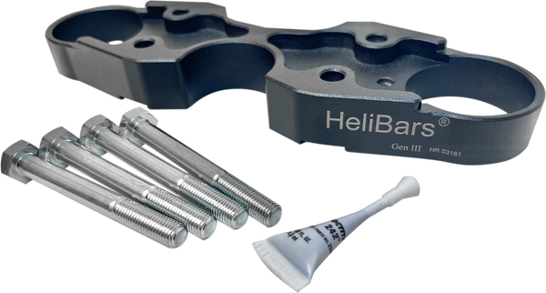 HELIBARS 车把升高 HANDLEBAR RISERS 黑 SUZ