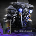 XK GLOW 照明 4.5" XK Chrome Driving Lights