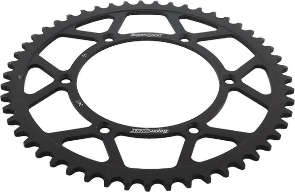 SUPERSPROX 后链轮 钢制 51T-520 黑 YAM