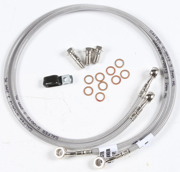 GALFER 刹车 2 LINE FRONT BRAKE LINE KIT
