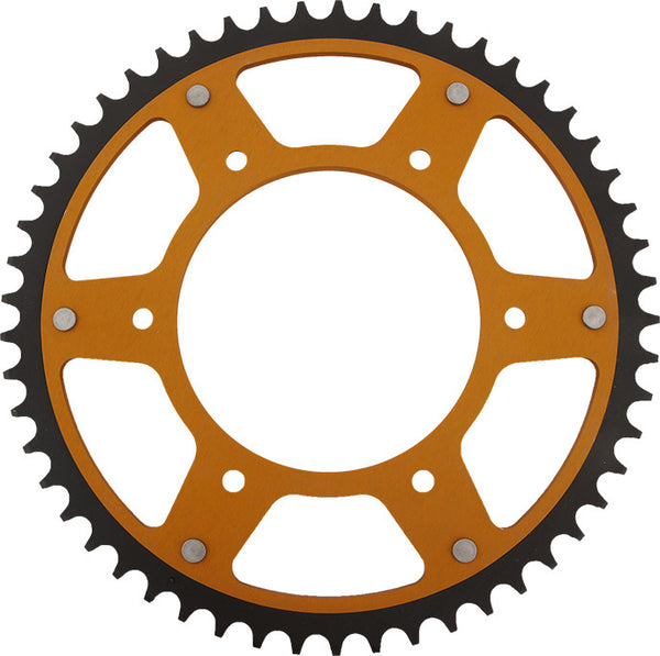SUPERSPROX 链轮 REAR STEALTH SPROCKET ALU/STL 53T-520 GLD HON