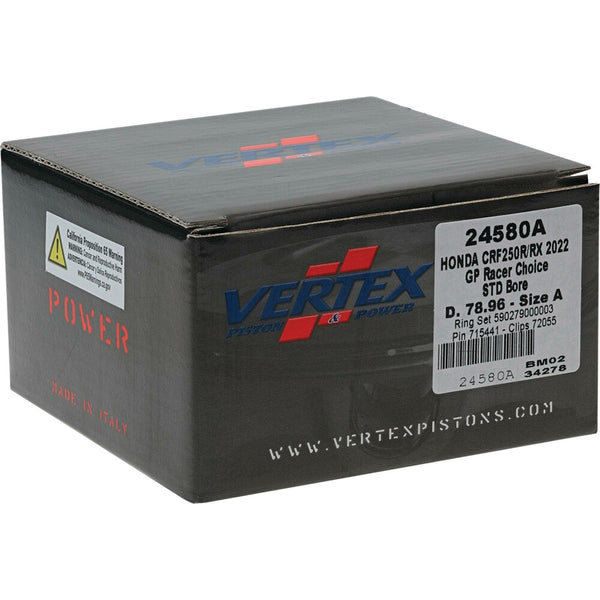 VERTEX 活塞 PISTON KIT GP RC FORGED 78.96/STD 14.1:1 HON