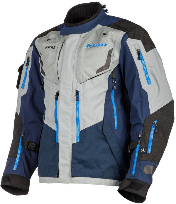 Klim Badlands Pro Motorcycle Textile Jacket Grey/Blue
