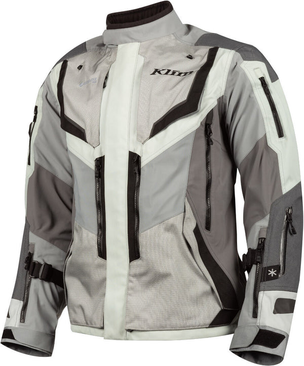 Klim Badlands Pro Motorcycle Textile Jacket Light Grey/Black