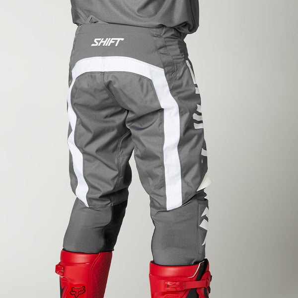 SHIFT 骑行服 WHITE LABEL TRAC PANTS [灰/白]