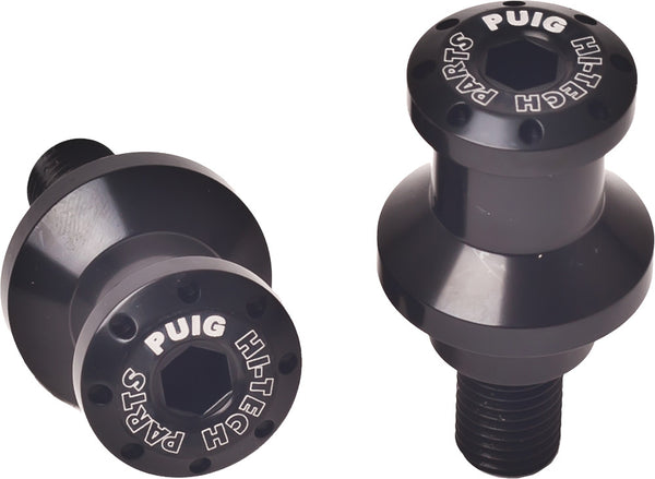 PUIG 车身 SWINGARM SPOOLS HI-TECH 8MM 黑 2/PK