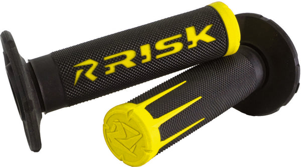 RISK RACING 手把胶 FUSION 2.0 MOTORCYCLE GRIPS 黄