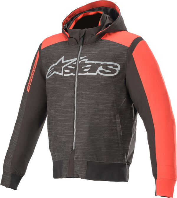 ALPINESTARS 骑行夹克 Rhod Windstopper Motorcycle Hoodie Black/Red