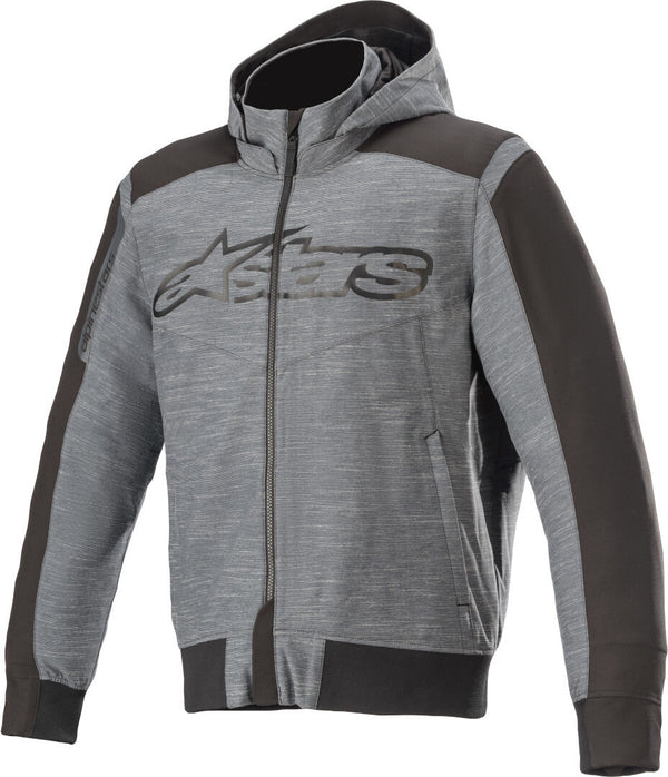 ALPINESTARS 骑行夹克 Rhod Windstopper Motorcycle Hoodie Grey/Black