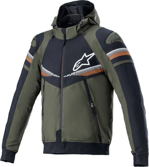 ALPINESTARS 骑行夹克 Sektor V2 Motorcycle Hoodie Green/Black