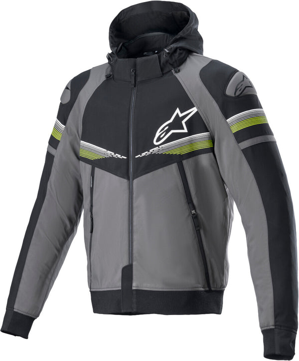 ALPINESTARS 骑行夹克 Sektor V2 Motorcycle Hoodie Grey/Black/Yellow