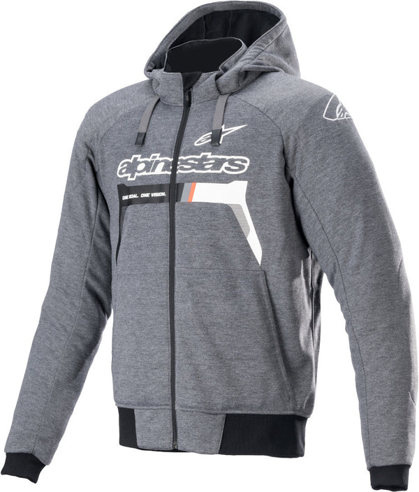 ALPINESTARS 骑行夹克 Chrome Ignition Motorcycle Textile Jacket Grey/Black/White