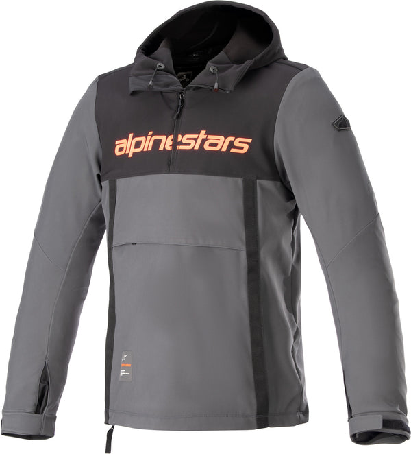 ALPINESTARS 骑行夹克 Sherpa Motorcycle Textile Jacket Black/Grey/Red