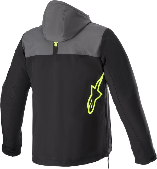ALPINESTARS 骑行夹克 Sherpa Motorcycle Textile Jacket Black/Grey/Yellow