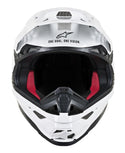 ALPINESTARS ALPINESTARS M8 头盔 Supertech M8 Solid Helmet White Gloss M-8