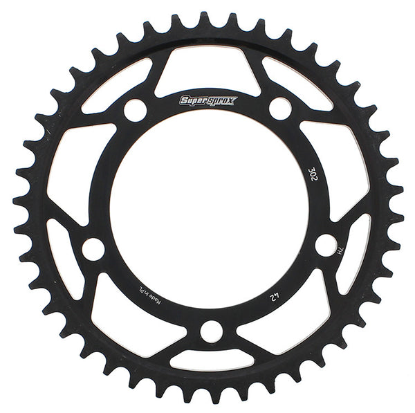 SUPERSPROX 后链轮 钢制 42T-530 黑 HON