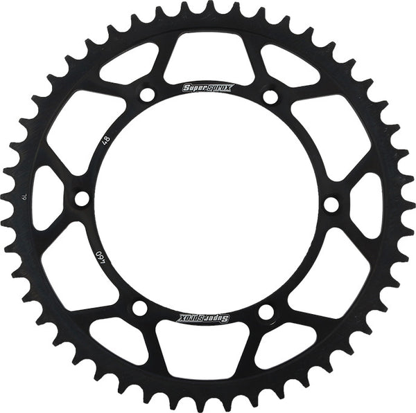 SUPERSPROX 后链轮 钢制 48T-520 黑 KAW/SUZ