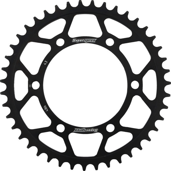 SUPERSPROX 后链轮 钢制 43T-520 黑 YAM